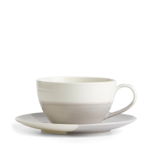 1815 Coffee Studio Latte & Saucer 14oz Grey
