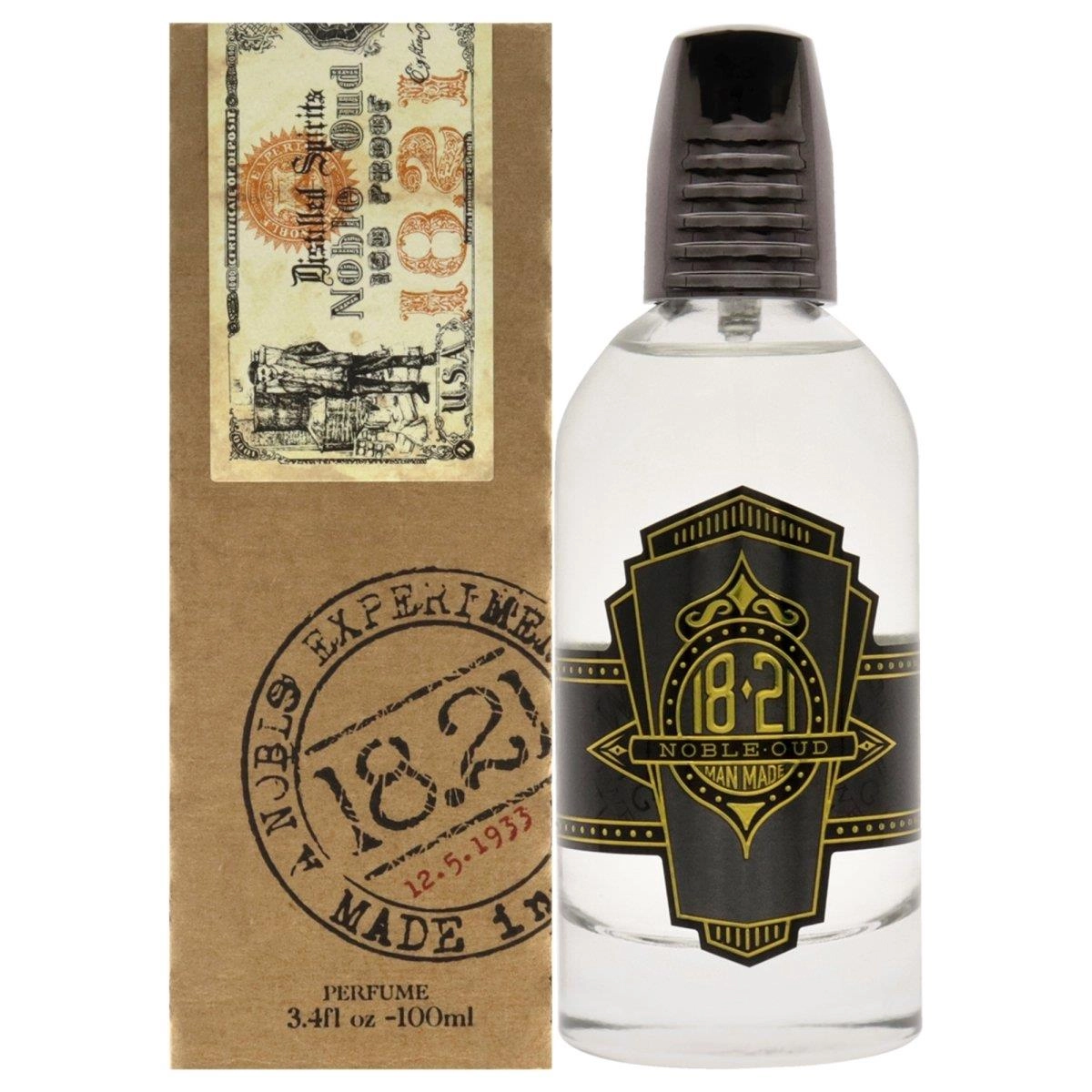 18.21 Man Made  3.4 oz Spirits Noble Oud Parfum Spray for Men