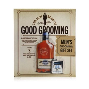 18.21 Man Made  Book of Good Grooming Gift Set for Men - Volume 3 - 2 Piece