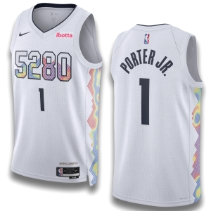 2024-25 Nuggets #1 Michael Porter Jr. City Edition Swingman Jersey