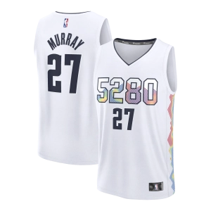 #27 Jamal Murray 2024-25 Nuggets City Edition Replica Fast Break Jersey