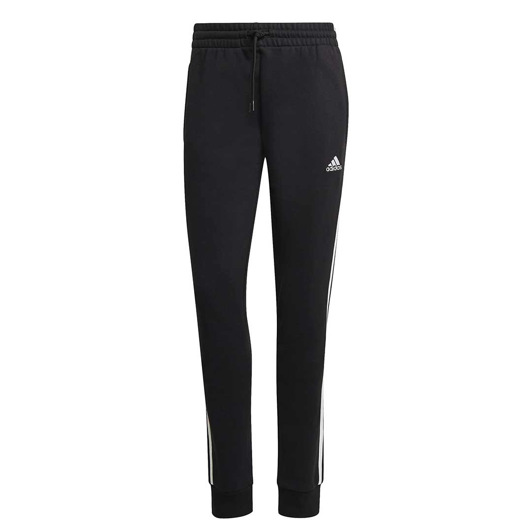 adidas - Women's Essentials 3 Stripes French Terry Cuffed Pants (IC8770)