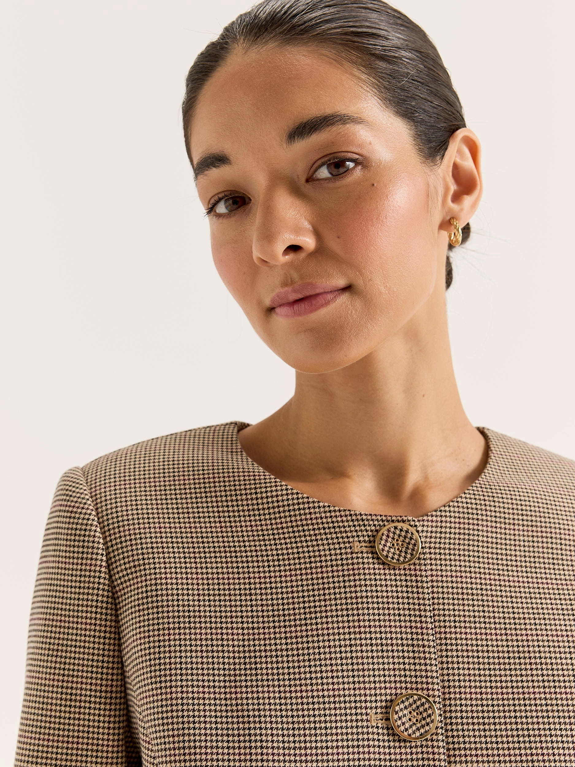Annie Check Jacket