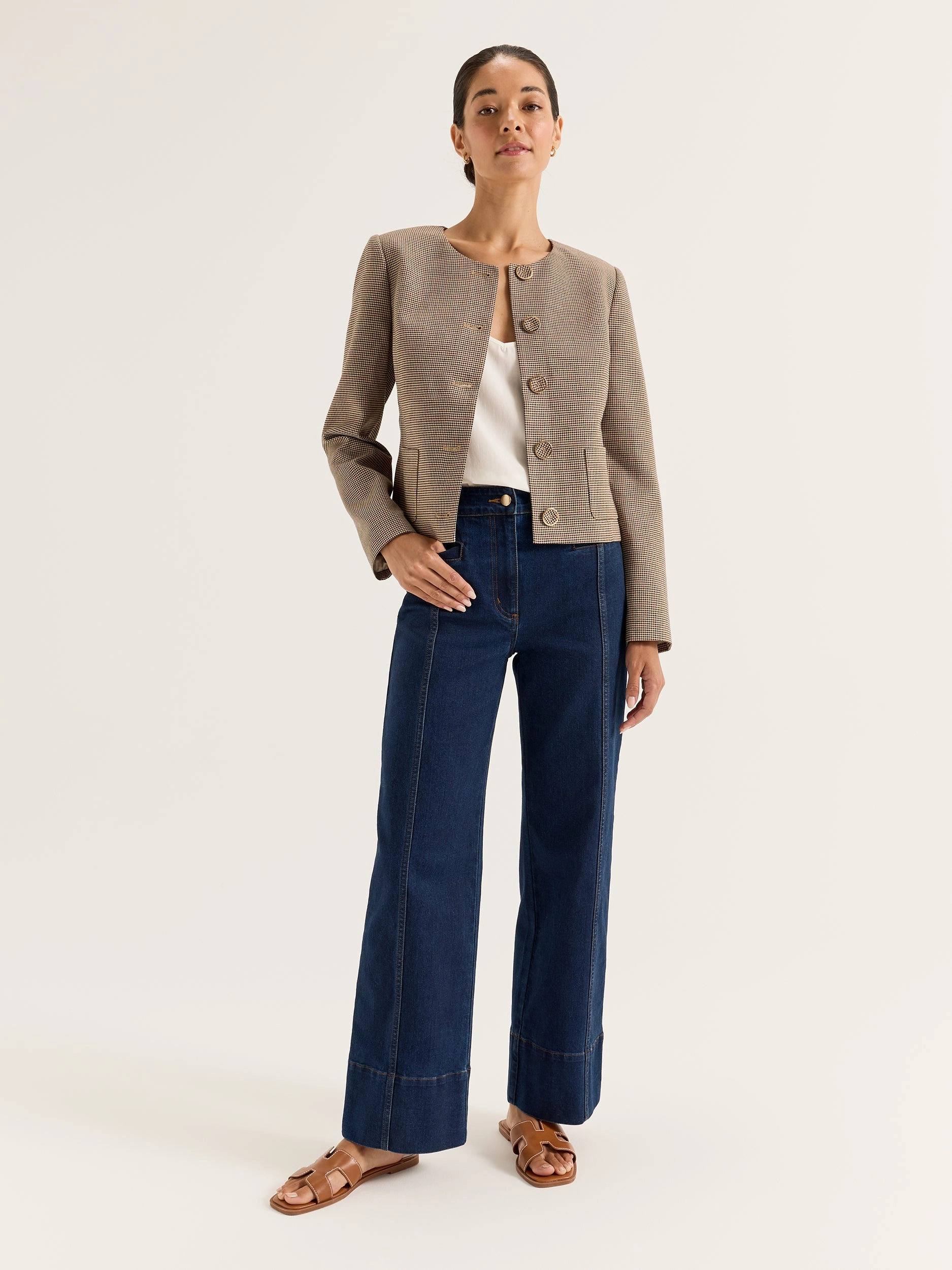Annie Check Jacket