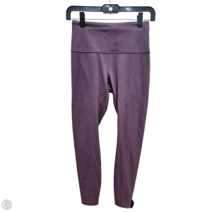 Athletic Leggings By Lululemon In Purple, Size: 6