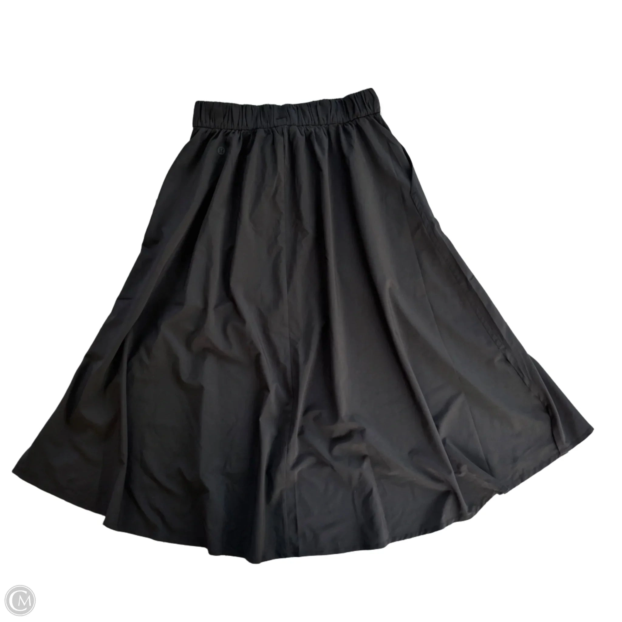 Athletic Skirt By Lululemon In Black, Size: 4