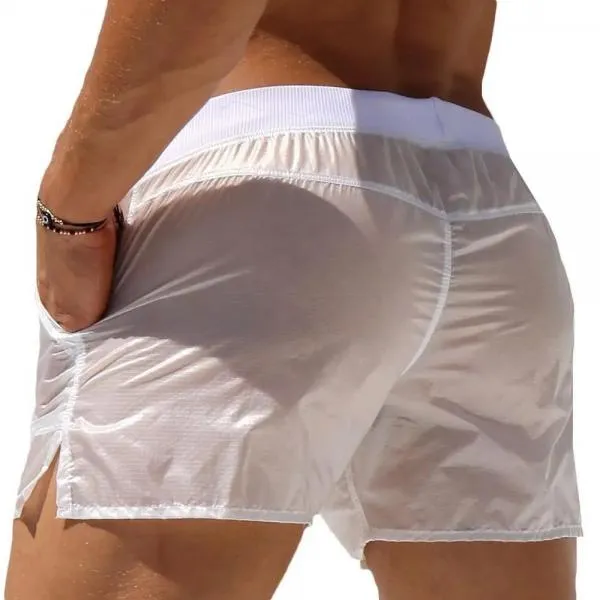 Beach Pants Full Transparent Sexy Casual Pants Sports Pants C4B-FT01