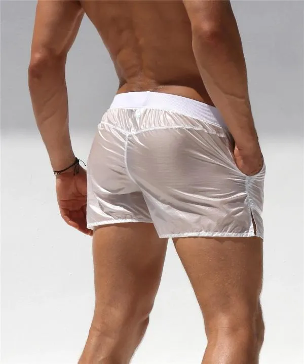 Beach Pants Full Transparent Sexy Casual Pants Sports Pants C4B-FT01