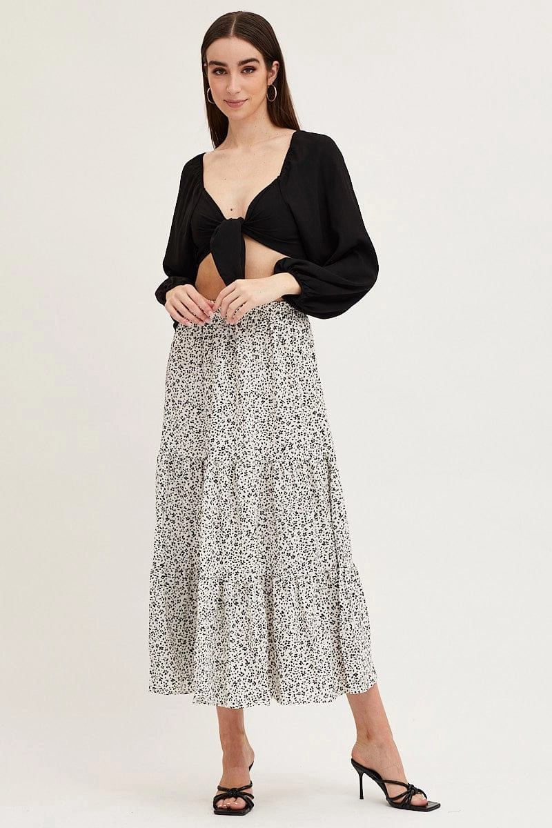 Black Crop Bolero Long Sleeve