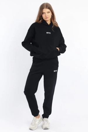 Black Track Pants Jogger