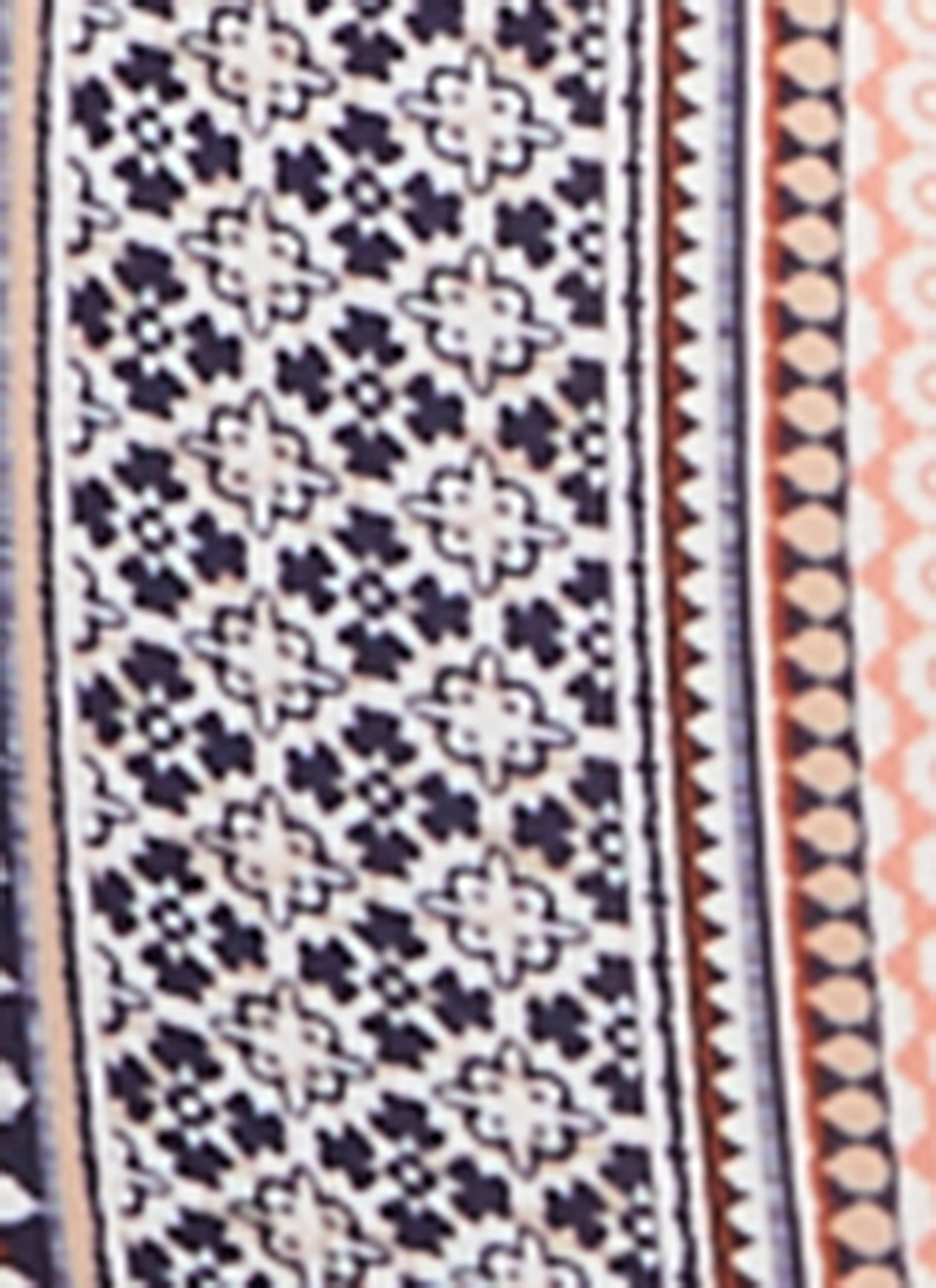 Border Boho Print Pants