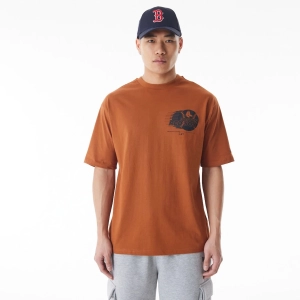 Boston Red Sox MLB Seasonal Earthy Brown T-Shirt