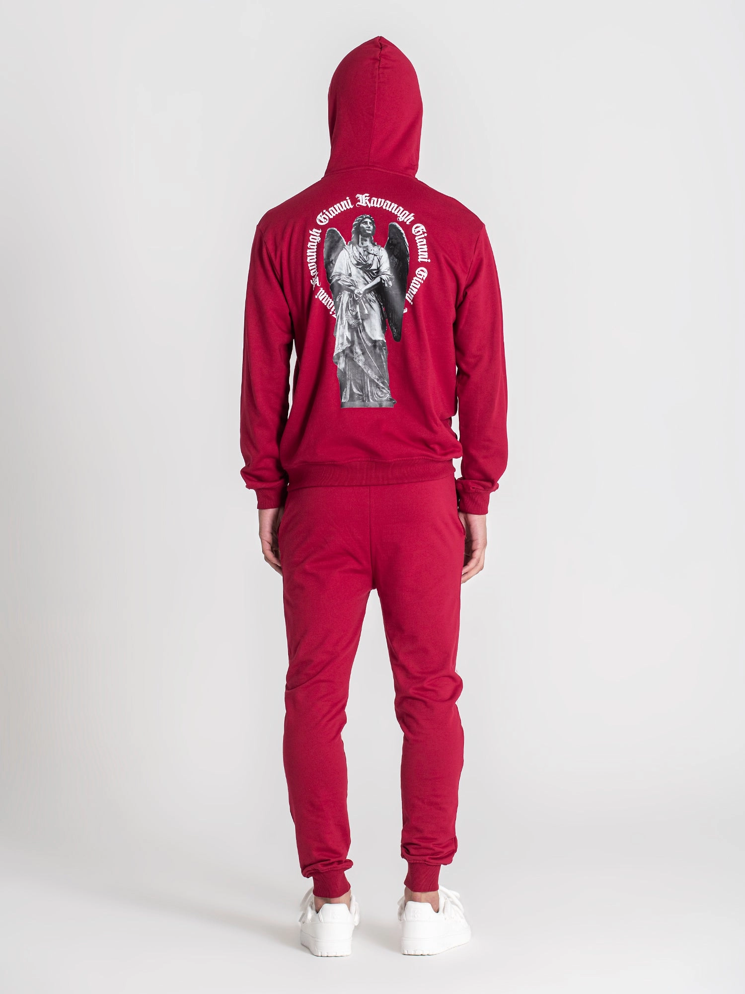 Burgundy Saint Hoodie Jacket