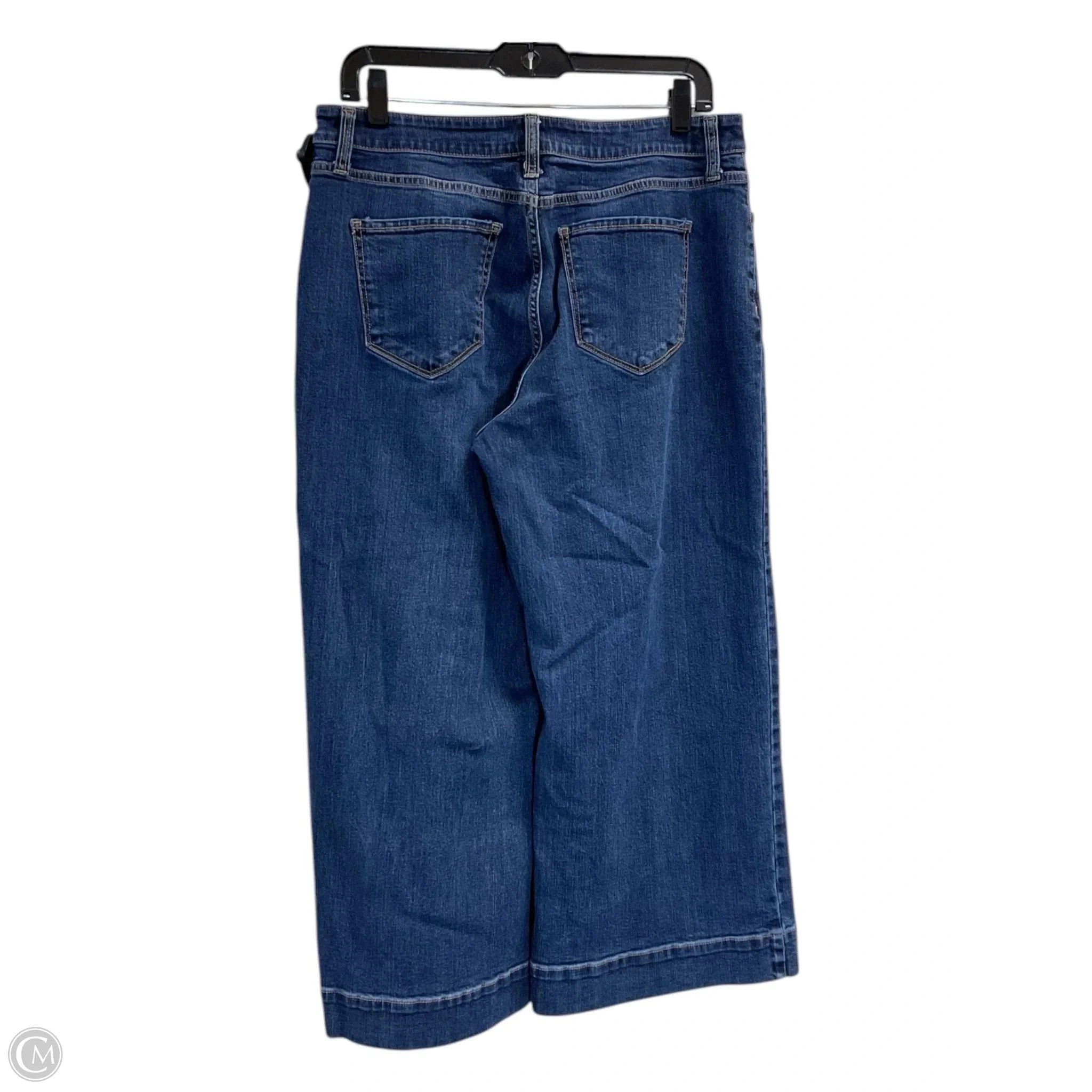 Capris By Ana In Blue Denim, Size: 12