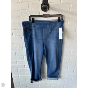 Capris By Liverpool In Blue Denim, Size: 12