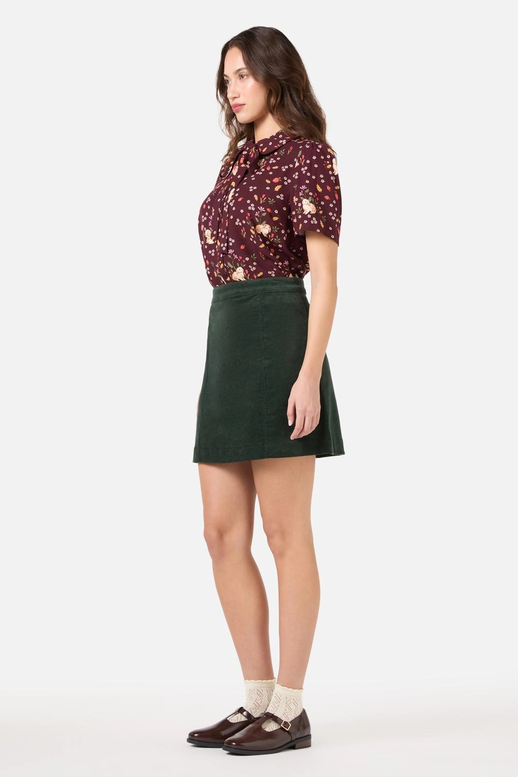 Coco Rabbit Short Sleeve Blouse