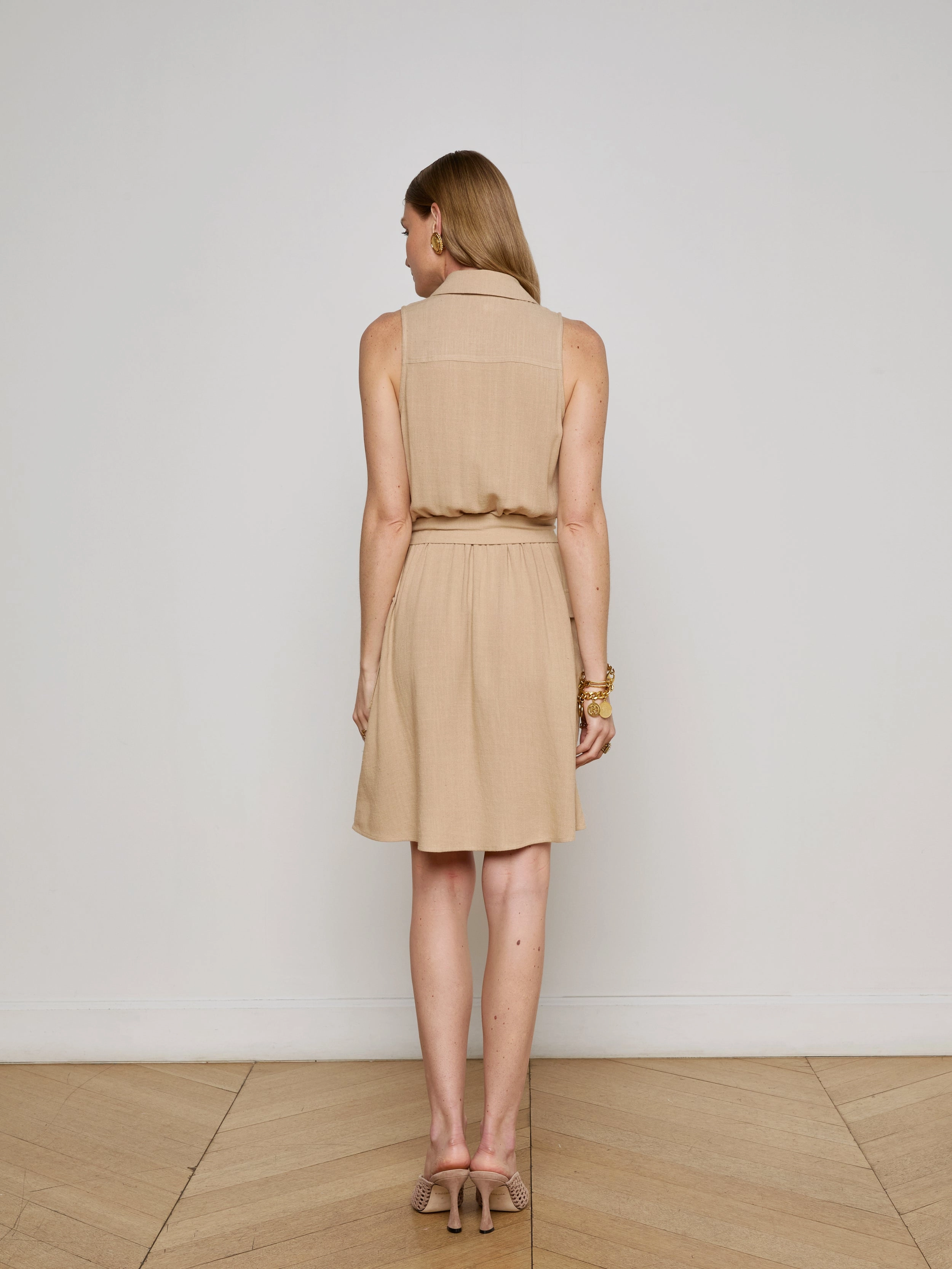Cosima Linen-Blend Dress