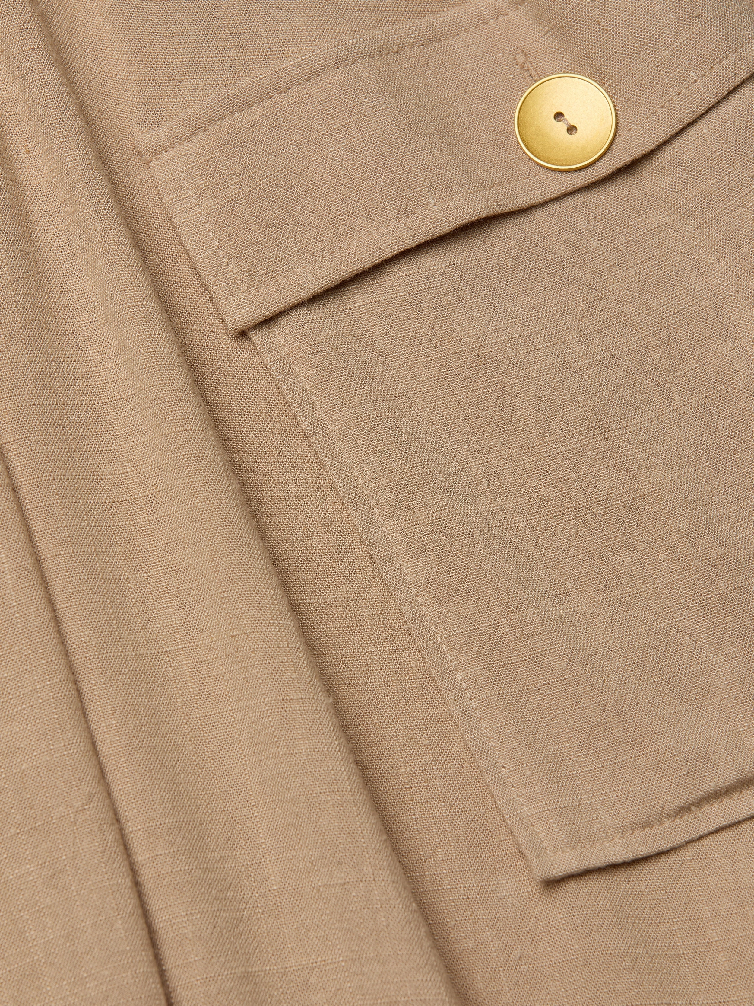 Cosima Linen-Blend Dress
