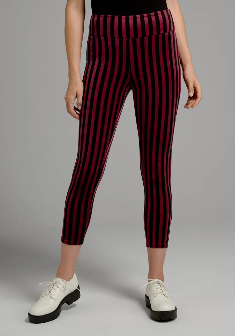 Dark Mystique Velvet Leggings
