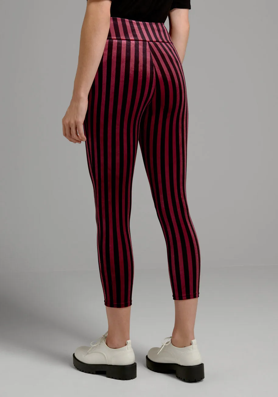 Dark Mystique Velvet Leggings