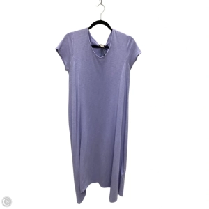 Dress Casual Maxi By Chicos In Blue, Size: M