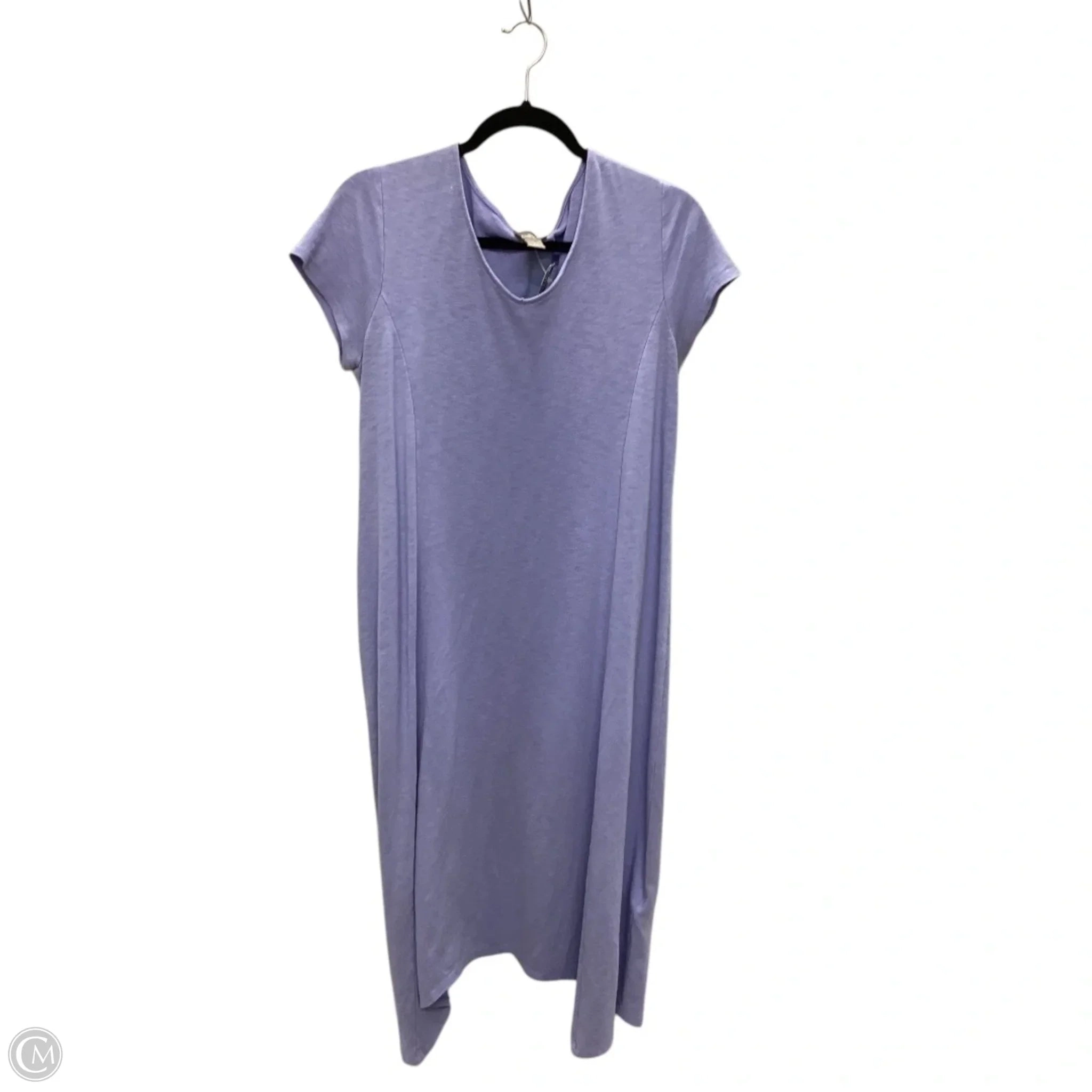 Dress Casual Maxi By Chicos In Blue, Size: M