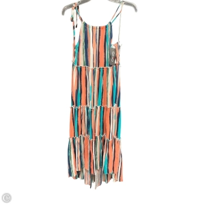 Dress Casual Midi By Gigio In Striped Pattern, Size: S