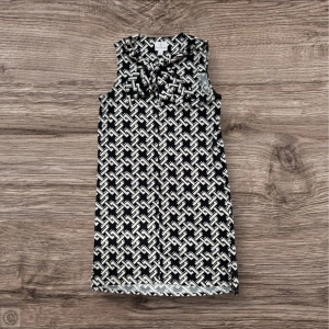 Dress Casual Midi By Julie Brown In Black & White, Size: S