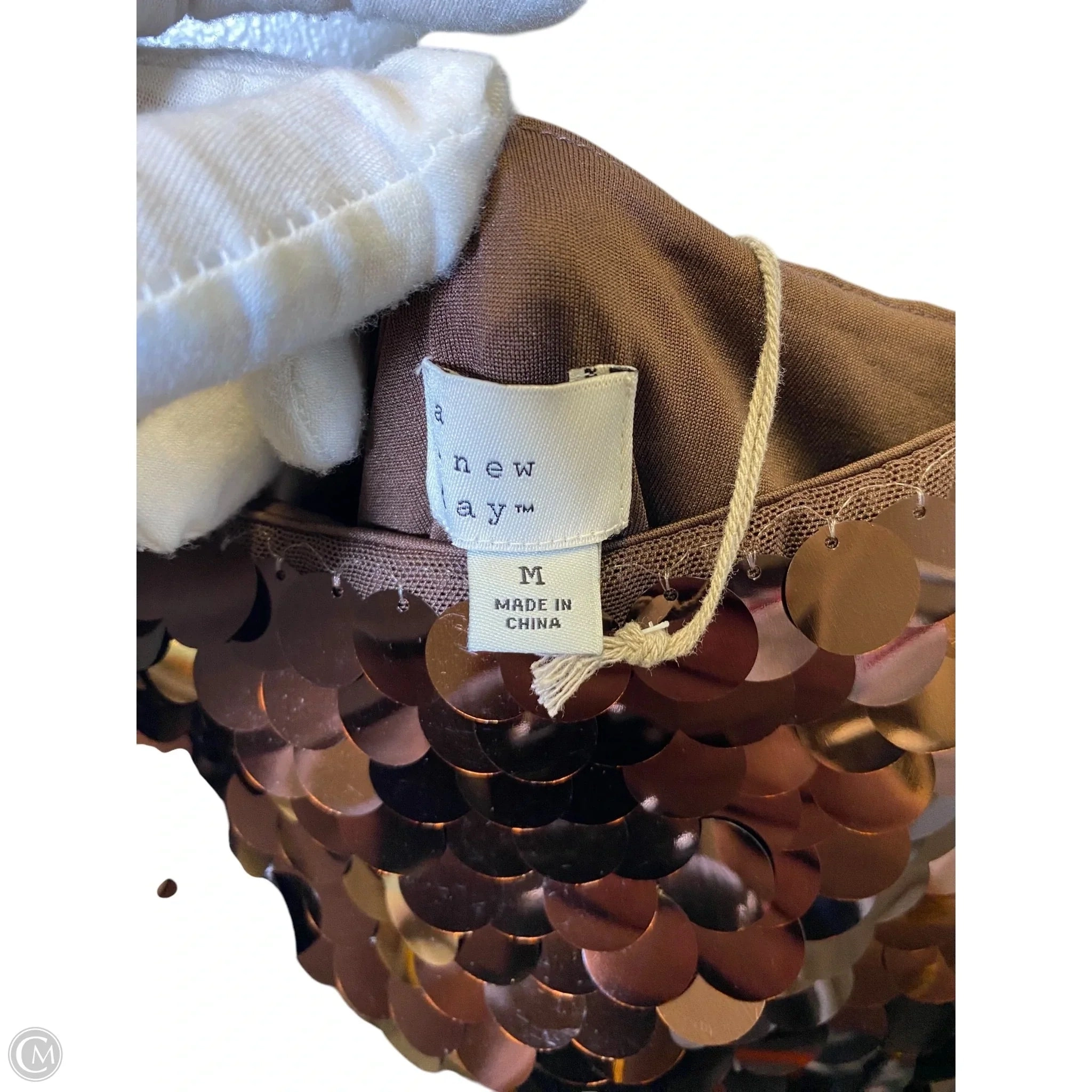 Dress Casual Short By A New Day In Brown, Size: M