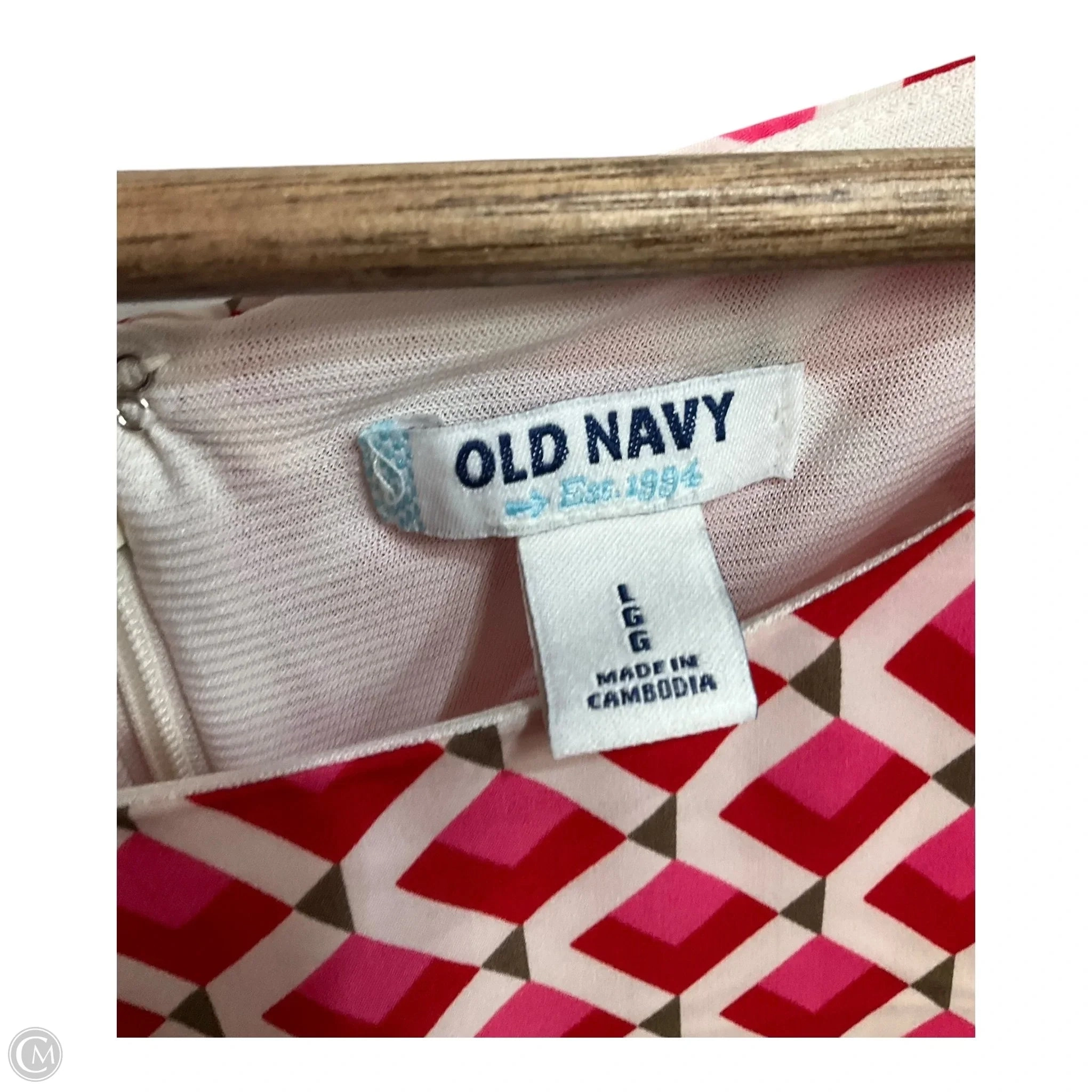Dress Casual Short By Old Navy In Multi-colored, Size: L