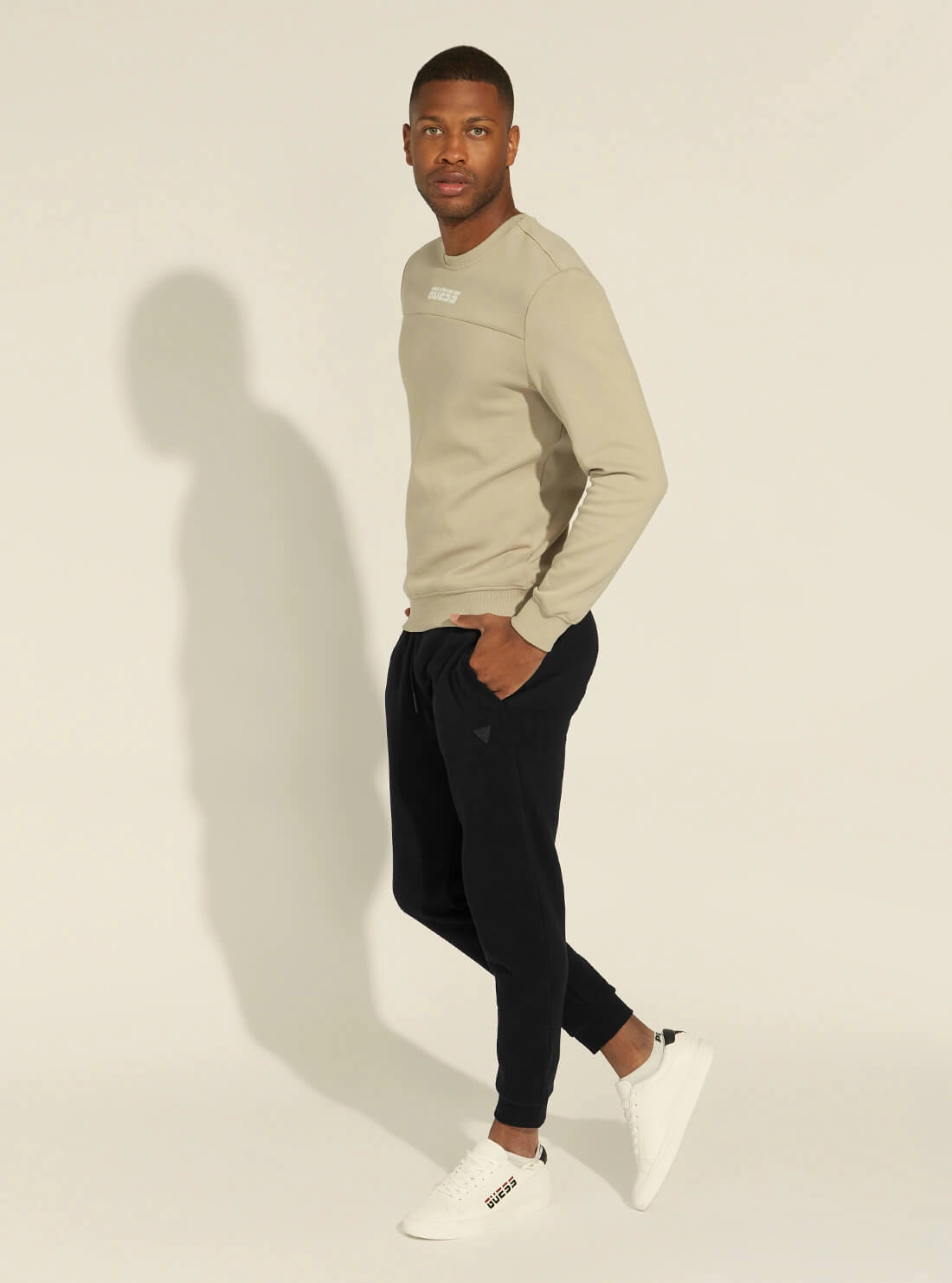 Eco Black Aldwin Active Trackpants