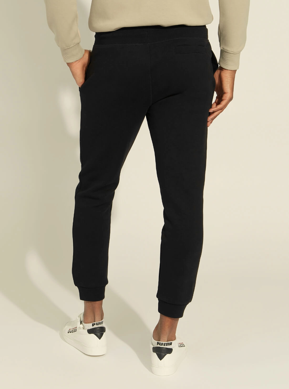 Eco Black Aldwin Active Trackpants