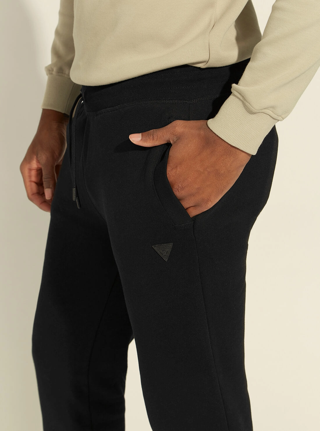 Eco Black Aldwin Active Trackpants