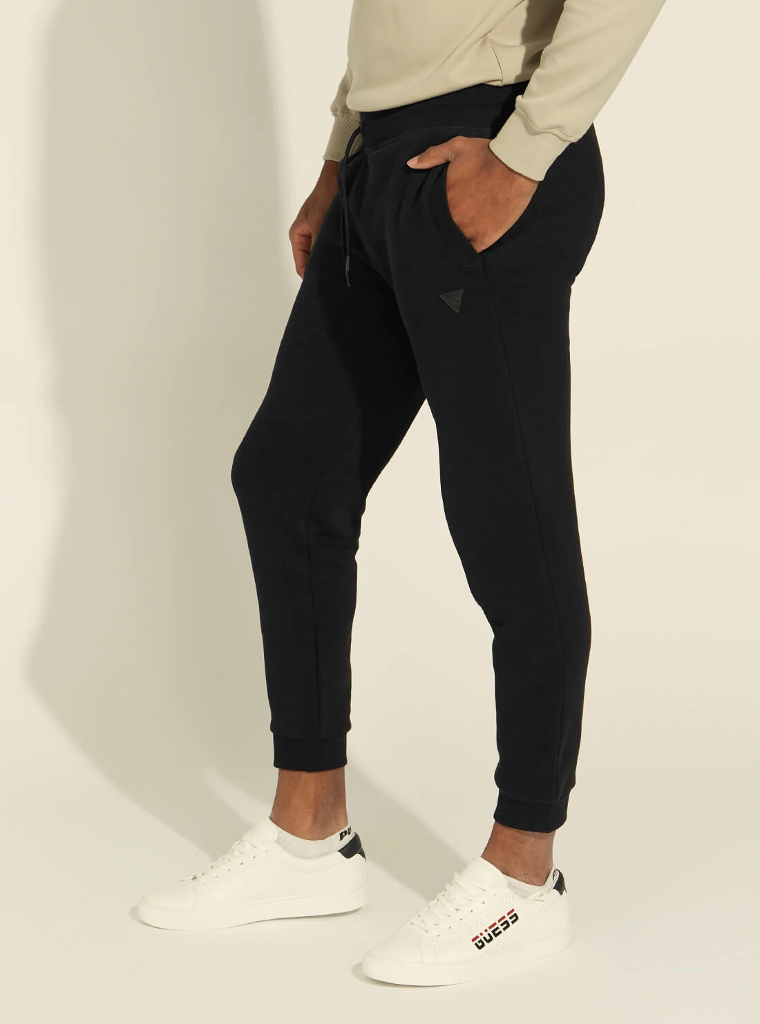 Eco Black Aldwin Active Trackpants