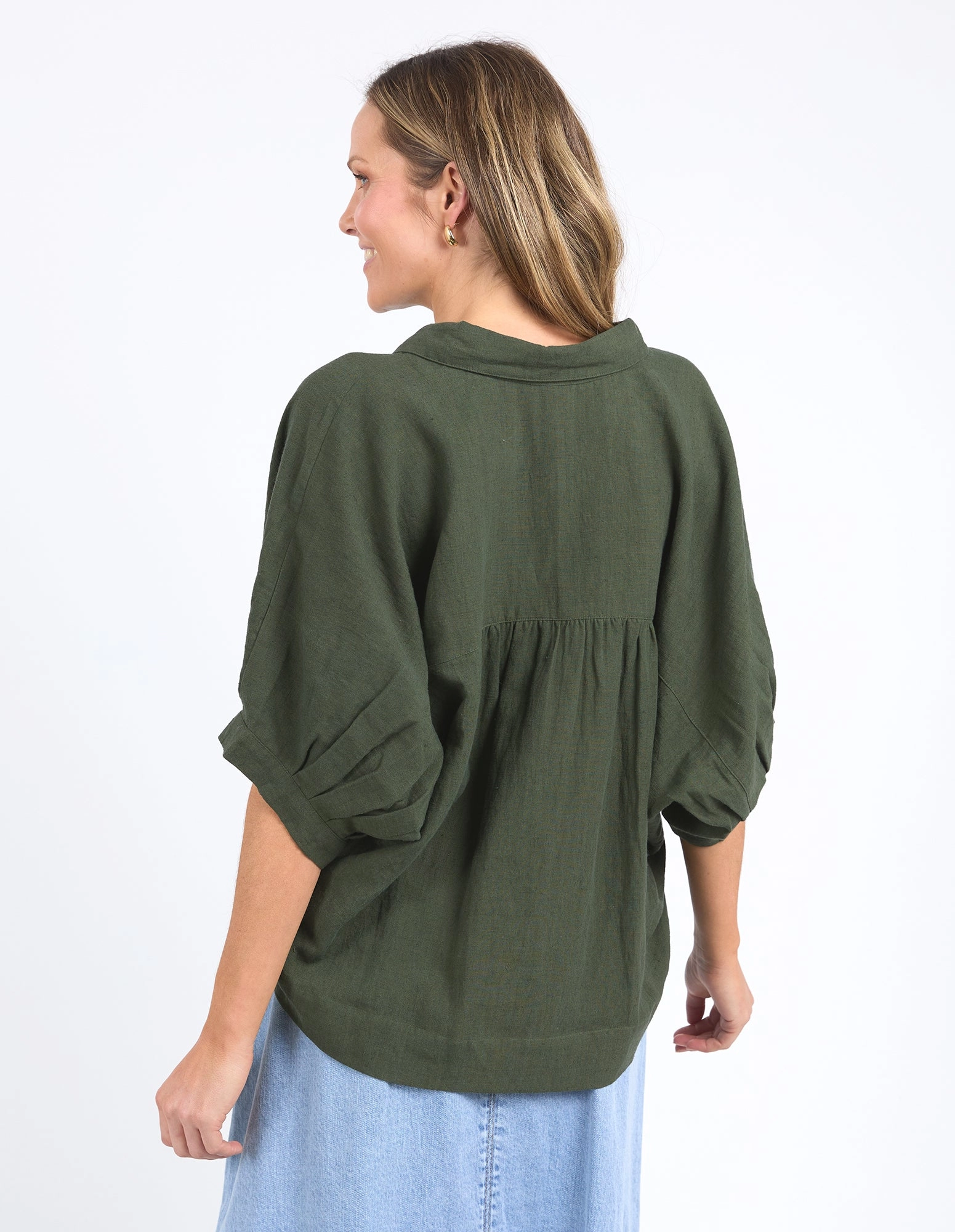 Elm Jemima Shirt Basil