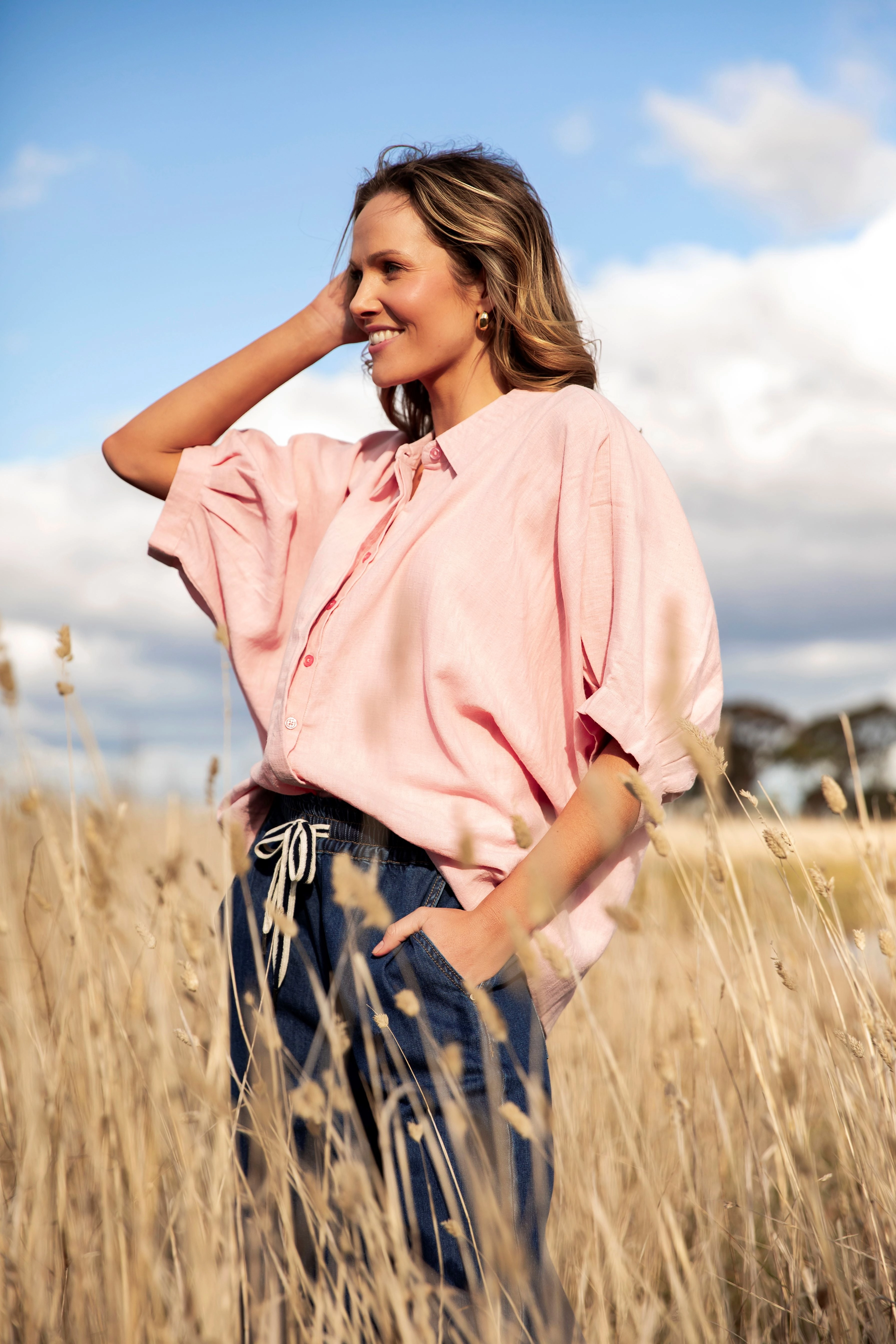 Elm Jemima Shirt Pink Blush