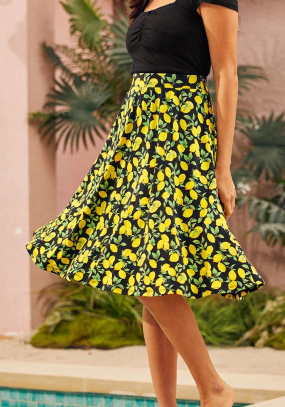 Excellence Attained Knit A-Line Skirt