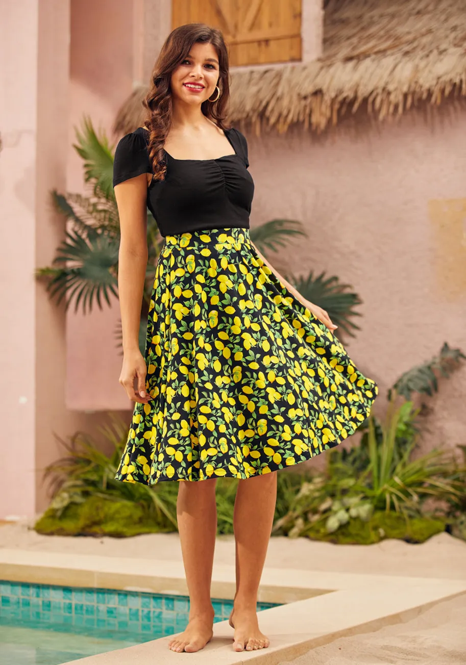 Excellence Attained Knit A-Line Skirt