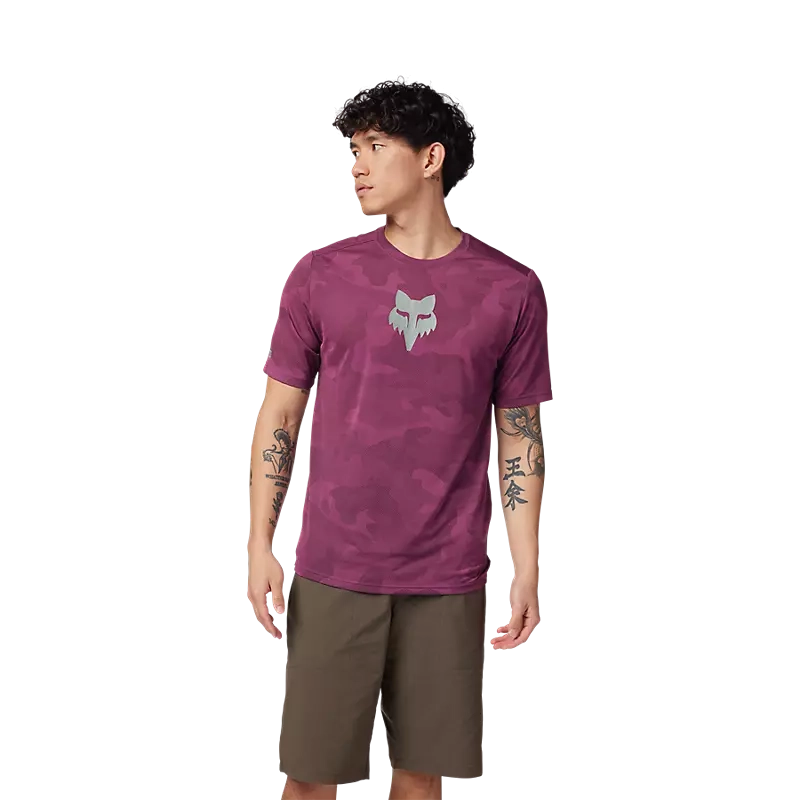 Fox Men's Ranger TruDri Short Sleeve Mountain Bike Jersey