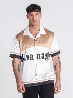 Gold Smoke Satin Shirt