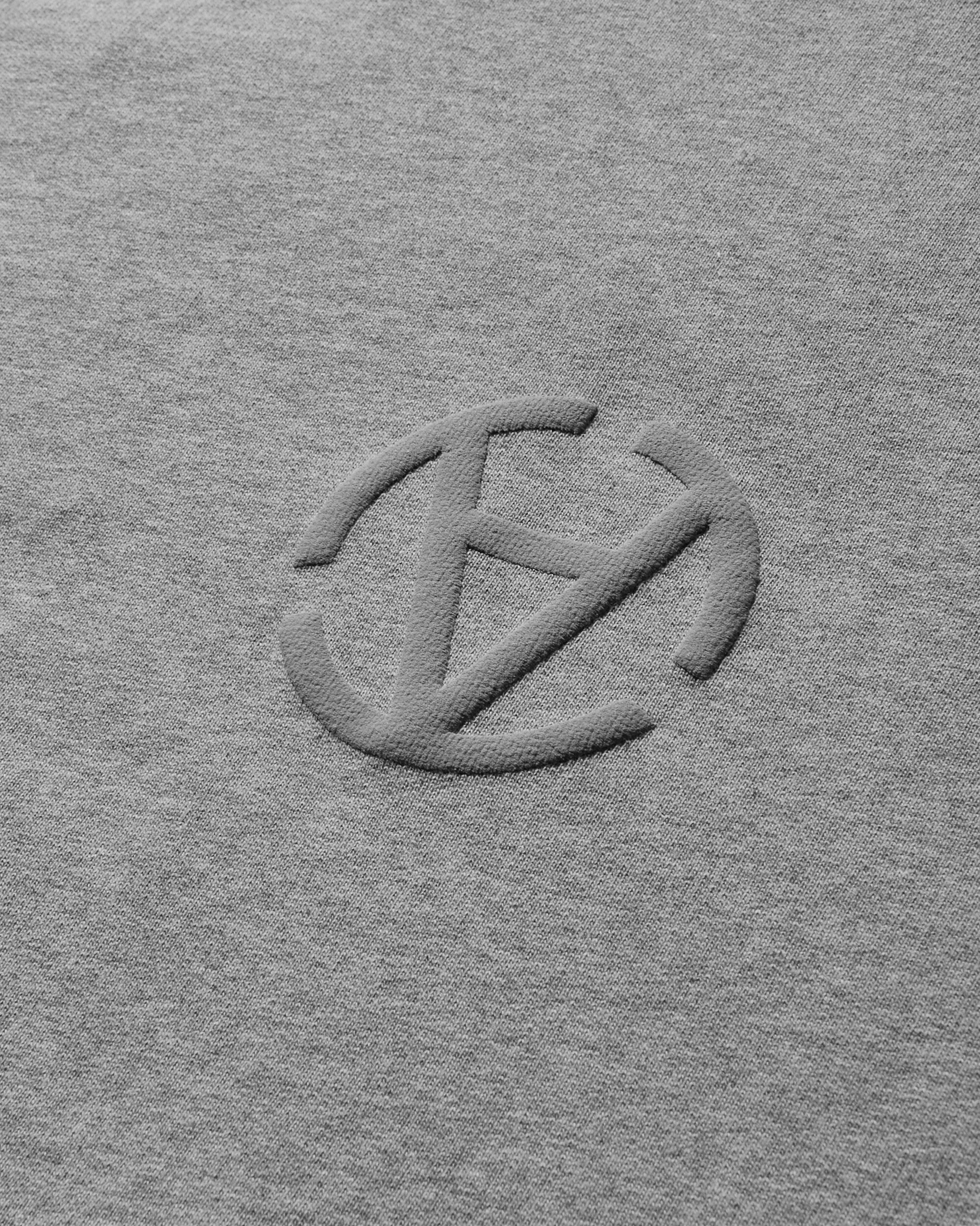 Graphic Hooded Sweatshirt Grey