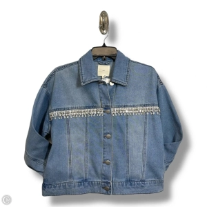 Jacket Denim By Clothes Mentor In Blue, Size: S
