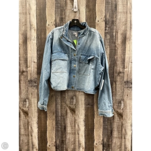 Jacket Denim By Cme In Blue Denim, Size: Xxl