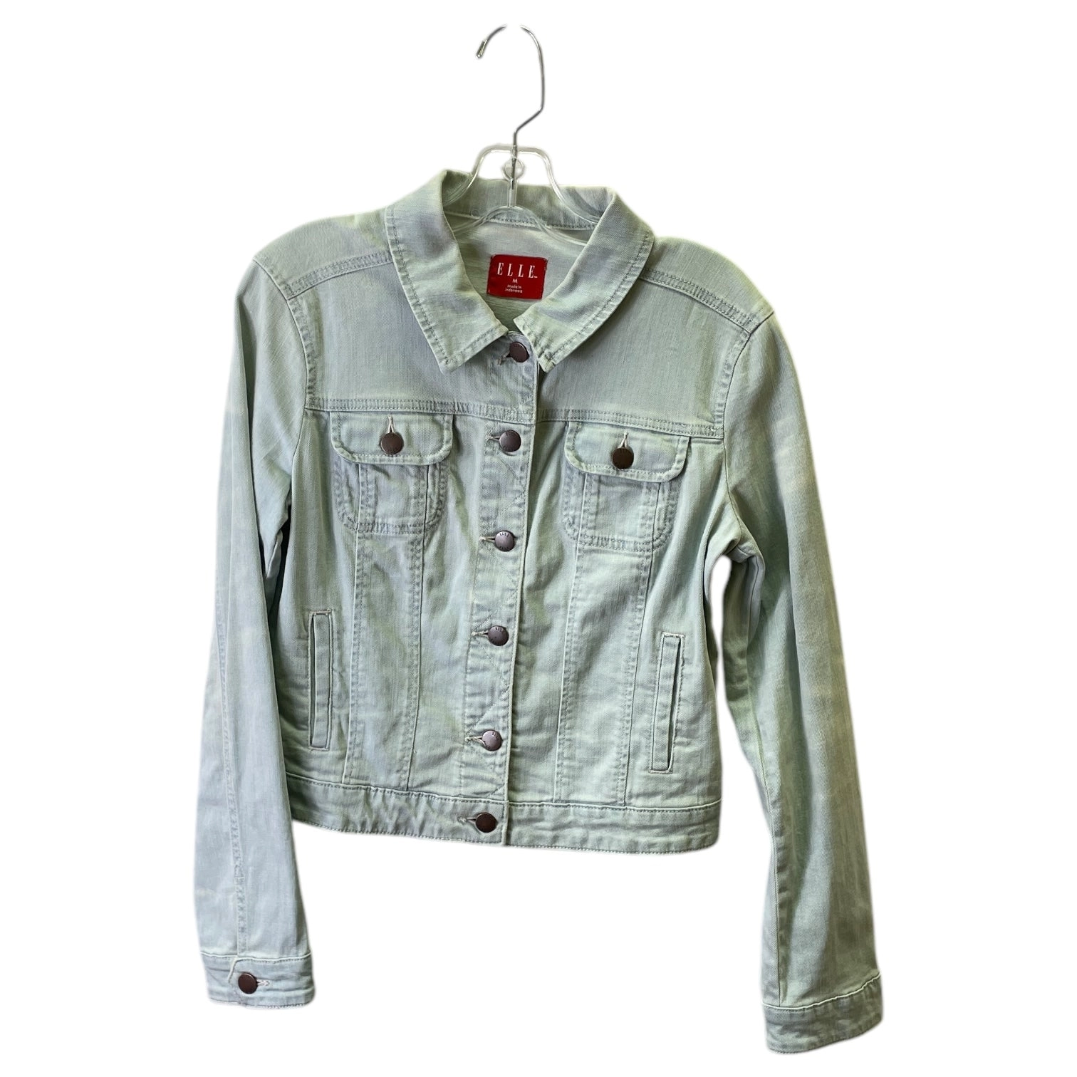 Jacket Denim By Elle In Blue, Size:M