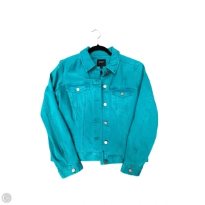 Jacket Denim By Liverpool In Aqua, Size: M