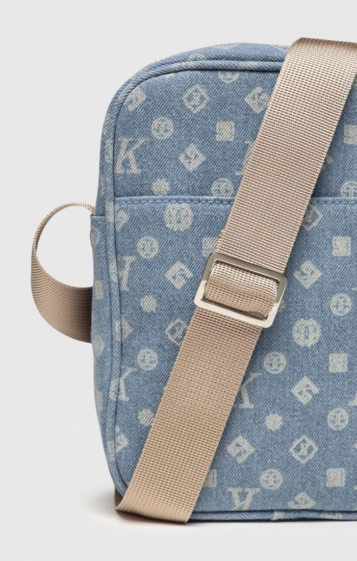 Light Blue Denim Shoulder Bag