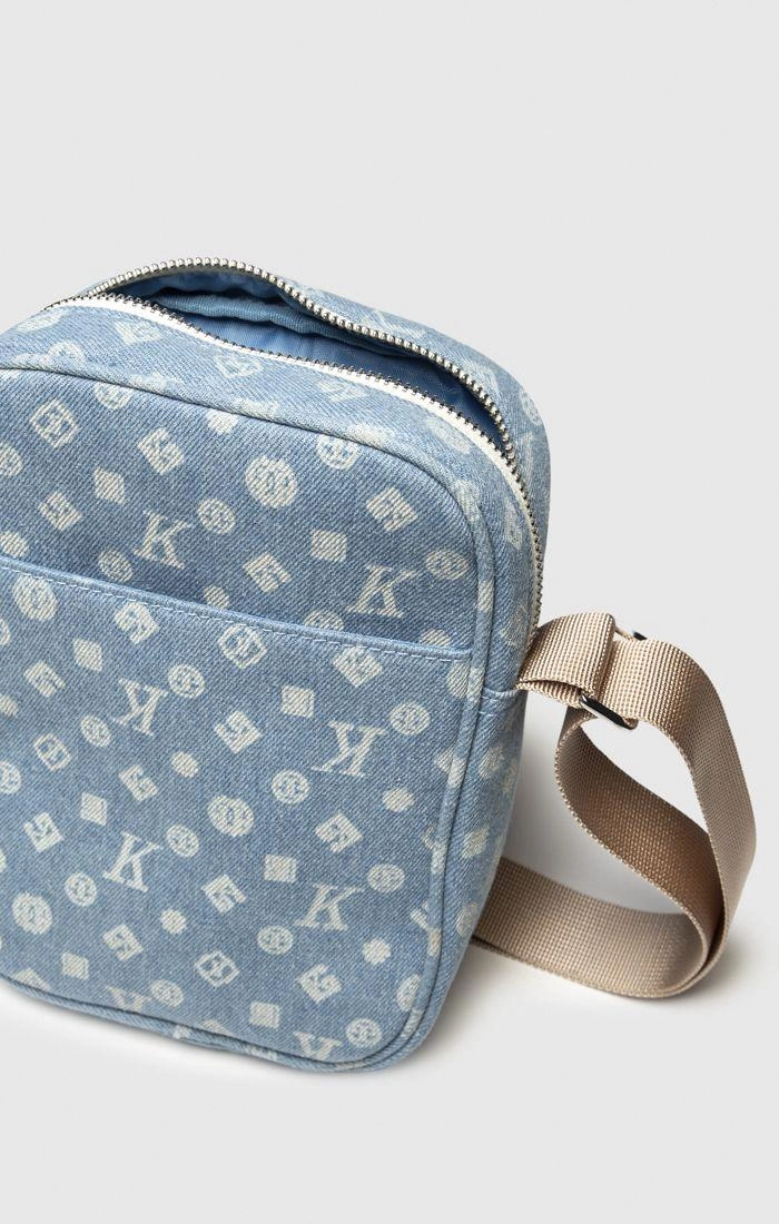 Light Blue Denim Shoulder Bag