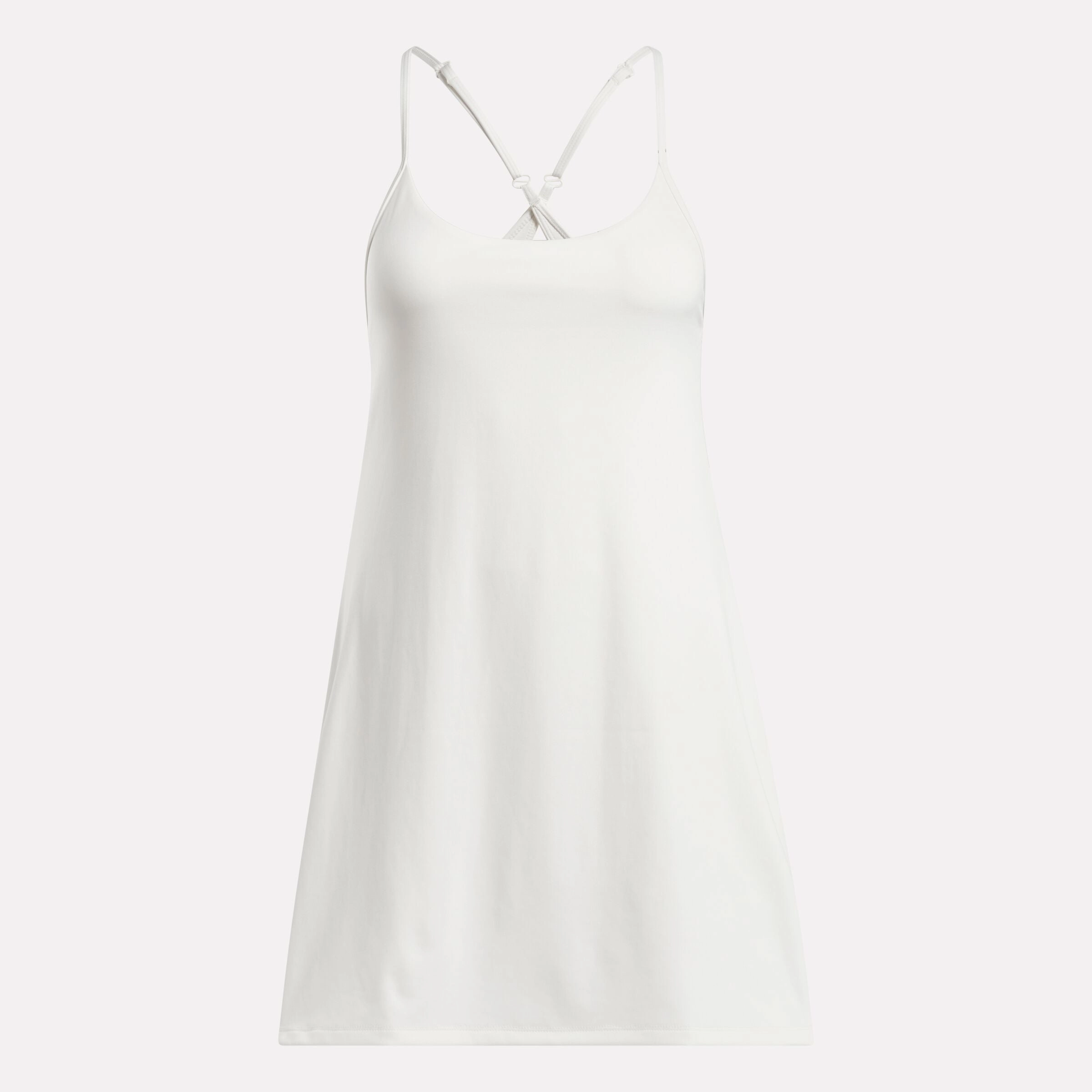 Lux Strappy Dress Chalk