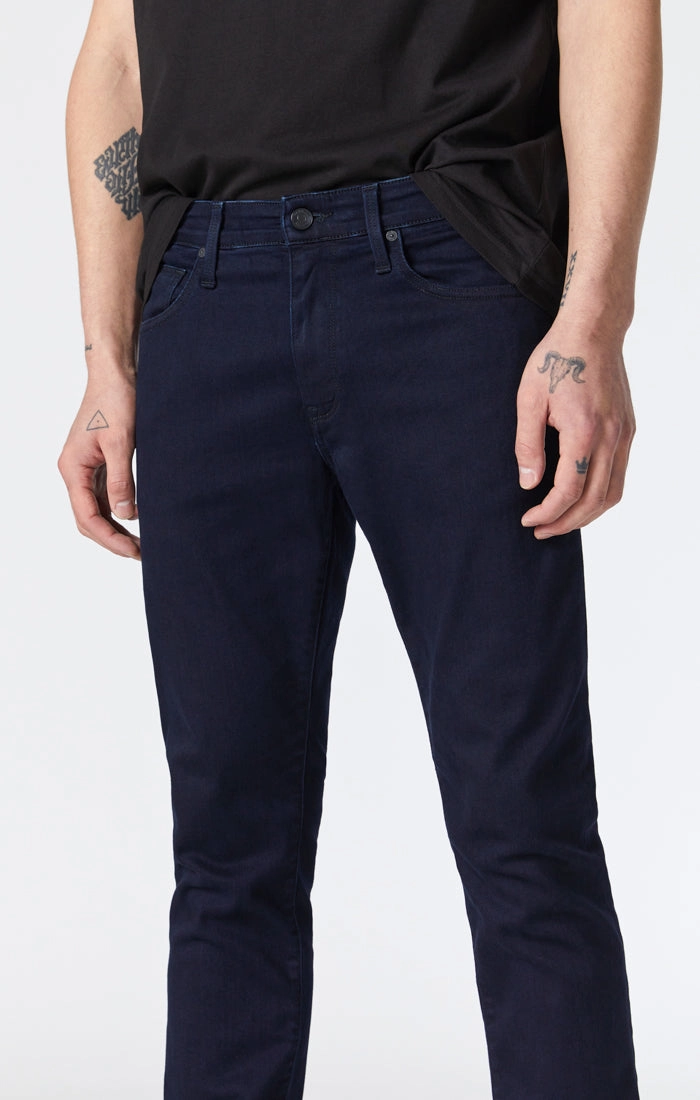 MARCUS SLIM STRAIGHT LEG JEANS IN INK SUPERMOVE