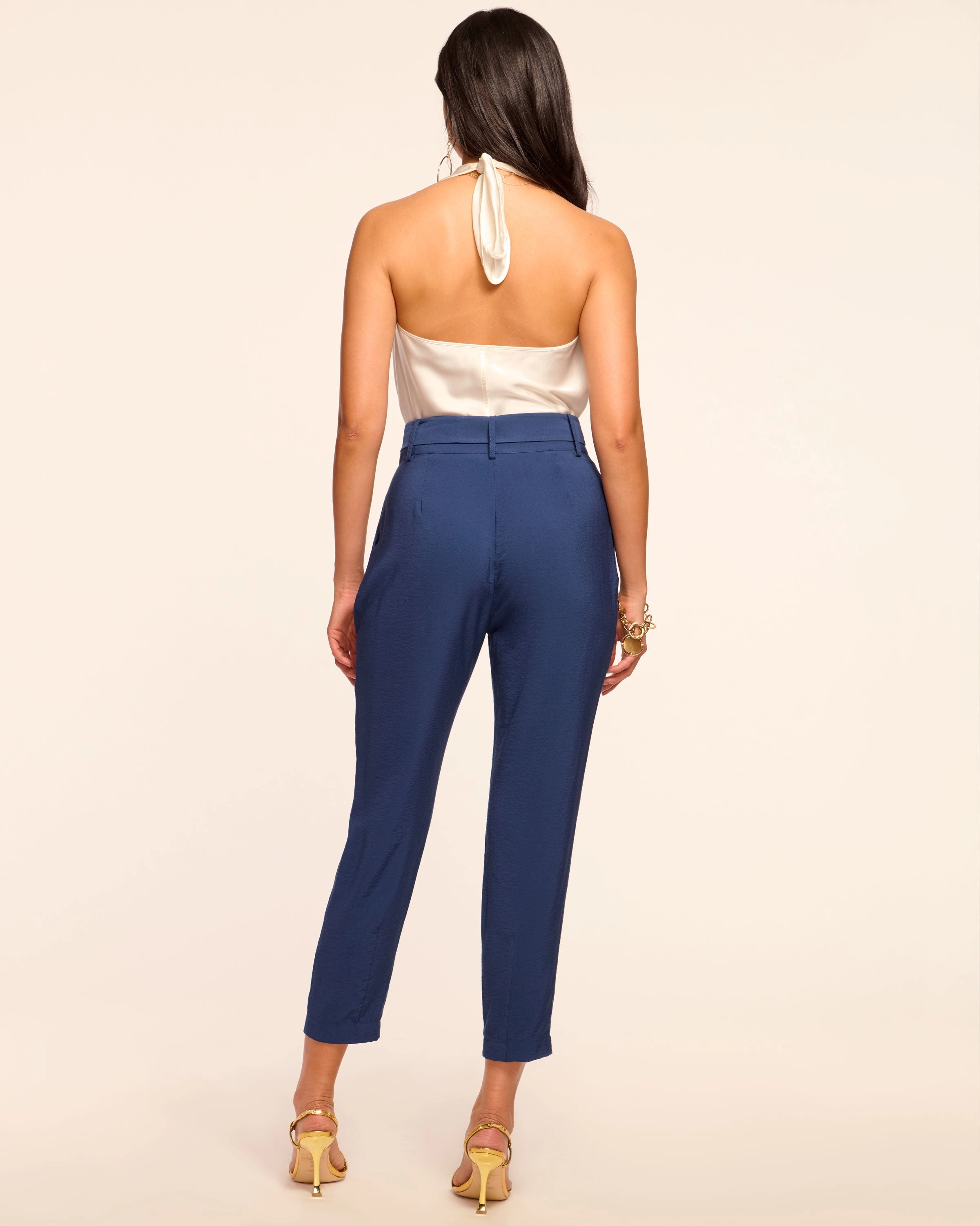 Miley Belted Ankle Length Pant
